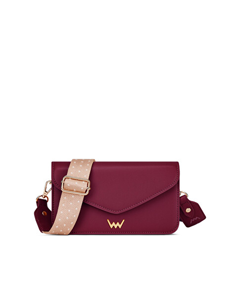 Dámská crossbody kabelka Emina Wine
