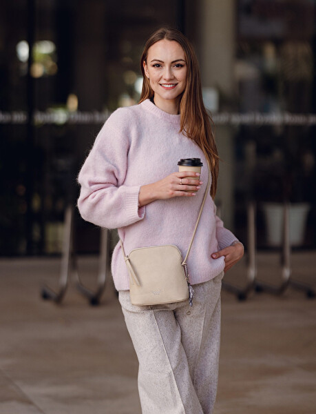 Dámská crossbody kabelka Essel Cream