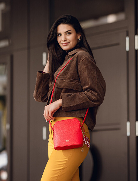 Dámská crossbody kabelka Essel Red