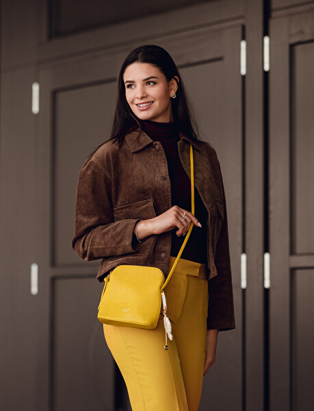 Dámská crossbody kabelka Essel Yellow