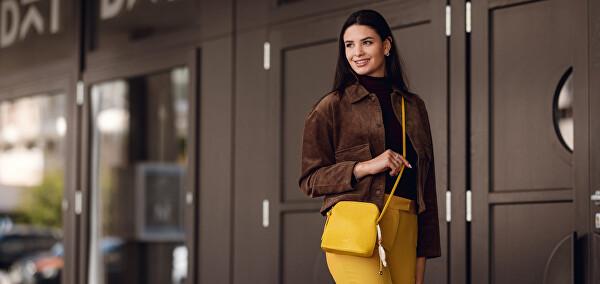 Dámská crossbody kabelka Essel Yellow