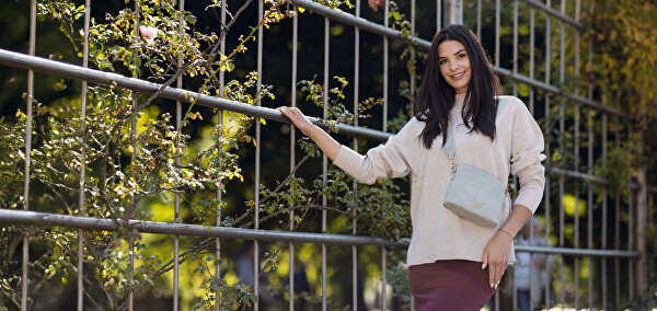 Dámská crossbody kabelka Fossy Belle Grey