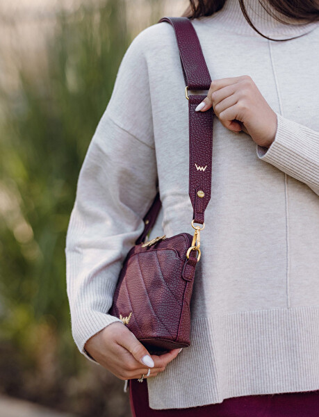 Dámská crossbody kabelka Fossy Belle Wine Red
