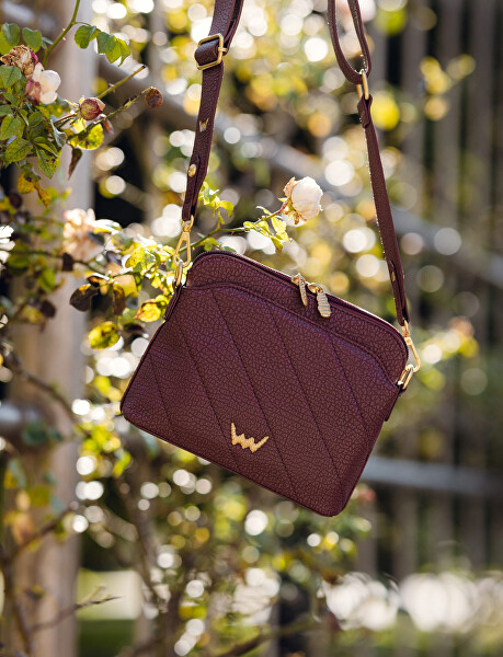 Dámská crossbody kabelka Fossy Belle Wine Red