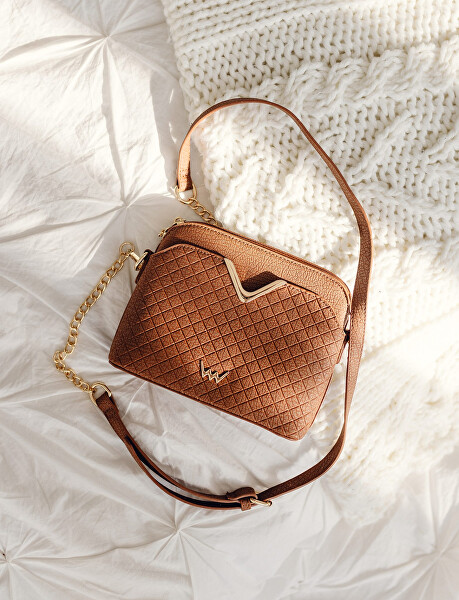 Dámská crossbody kabelka Fossy Mini Brown