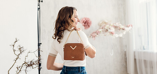 Dámská crossbody kabelka Fossy Mini Brown