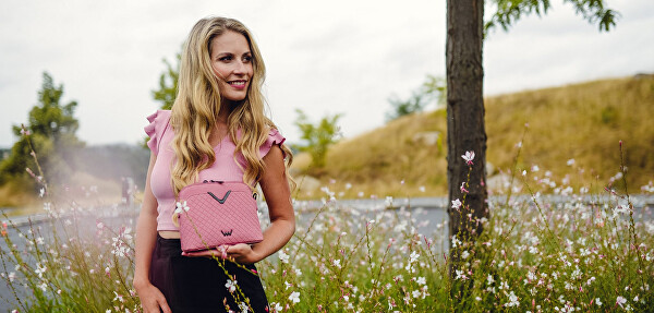 Dámská crossbody kabelka Fossy Mini Dusty Pink