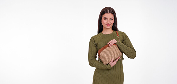 Dámská crossbody kabelka Fossy Mini Rio Brown