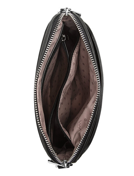 Dámská crossbody kabelka Fossy Mini Suede Black