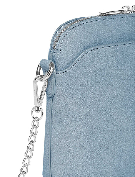 Dámská crossbody kabelka Fossy Mini Suede Blue