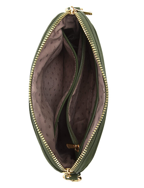 Dámska crossbody kabelka Fossy Mini Suede Green
