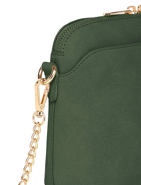 Dámska crossbody kabelka Fossy Mini Suede Green