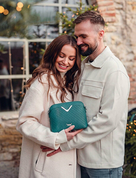 Dámska crossbody kabelka Fossy Mini Teal