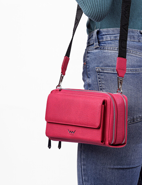 Dámská crossbody kabelka Keera Raspberry