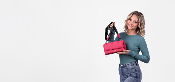 Dámská crossbody kabelka Keera Raspberry