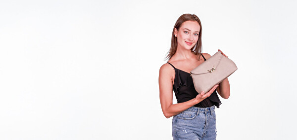 Dámská crossbody kabelka Leera Dusty Beige