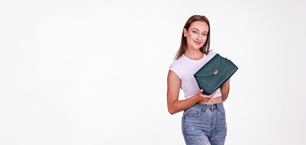 Dámská crossbody kabelka Leera Petrol