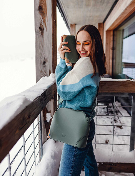 Dámská crossbody kabelka Linea Dusty Green