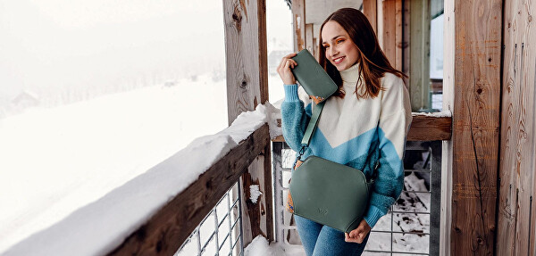 Dámská crossbody kabelka Linea Dusty Green