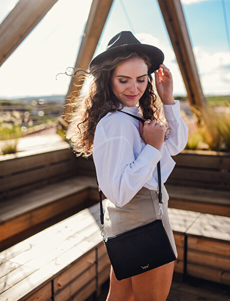 Dámská crossbody kabelka Lylann Black