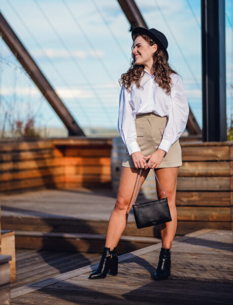Dámská crossbody kabelka Lylann Black