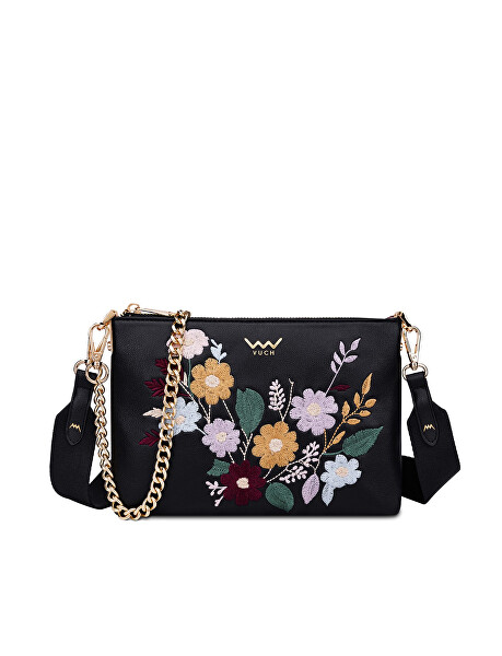 Dámská crossbody kabelka Lylann Flowers Black