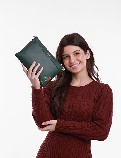 Dámská crossbody kabelka Lylann Flowers Green