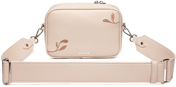 Dámska crossbody kabelka Massimo Mini Leaves Beige