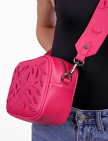 Dámská crossbody kabelka Massimo Mini Leaves Pink