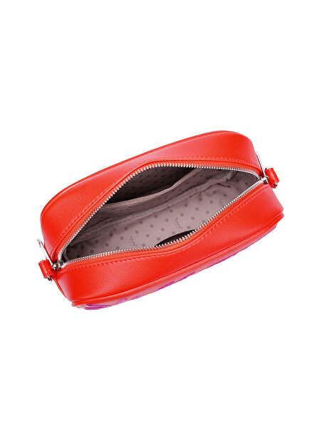 Dámská crossbody kabelka Massimo Mini Leaves Red