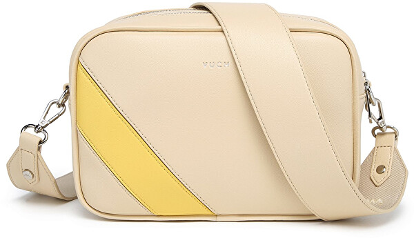 Dámská crossbody kabelka Massimo Striped Beige