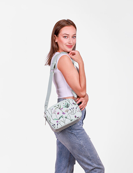 Dámská crossbody kabelka Massimo Wildflowers Green