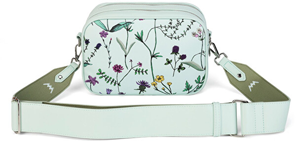 Dámská crossbody kabelka Massimo Wildflowers Green