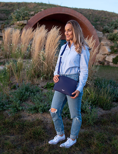 Dámská crossbody kabelka Merise Blue
