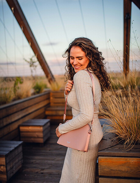 Dámská crossbody kabelka Merise Pink