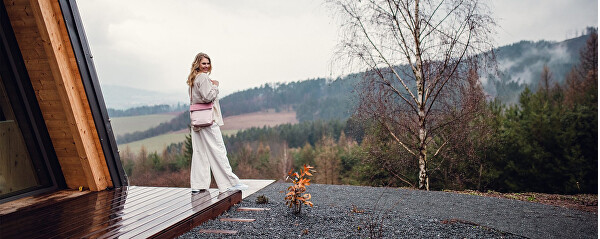 Dámská crossbody kabelka Mirelle Pink