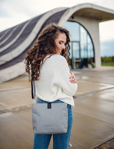 Dámská crossbody kabelka Mitch Light Grey