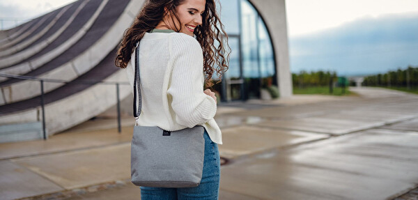 Dámská crossbody kabelka Mitch Light Grey
