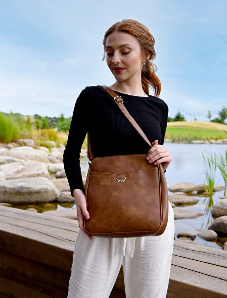 Dámská crossbody kabelka Neliss Brown