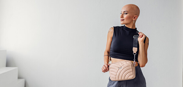 Dámská crossbody kabelka Nelly Beige