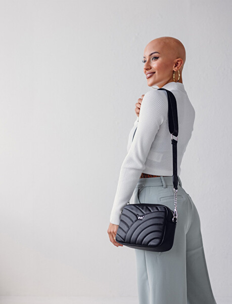 Dámská crossbody kabelka Nelly Black