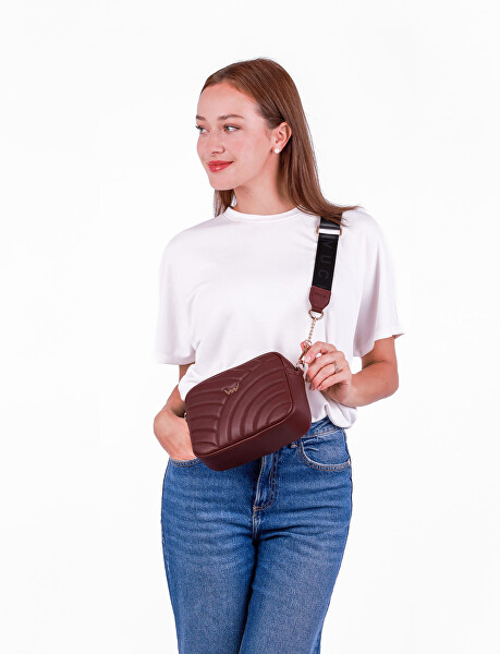 Dámská crossbody kabelka Nelly Wine