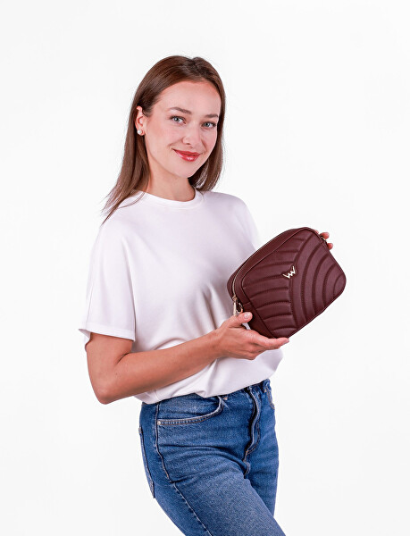 Dámská crossbody kabelka Nelly Wine