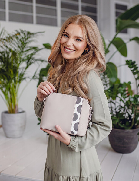 Dámska crossbody kabelka Olia Beige