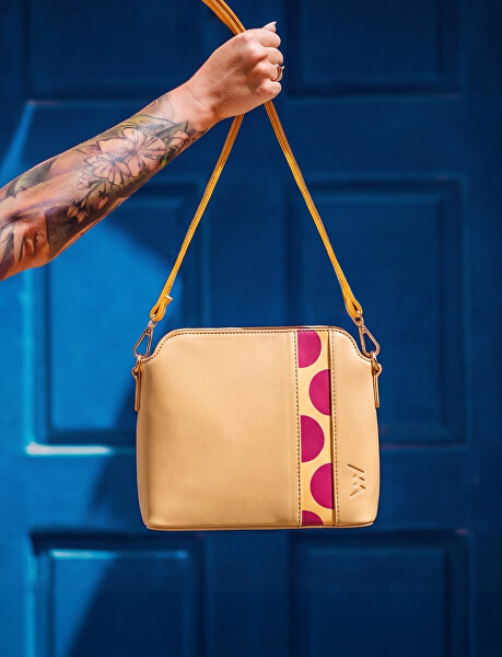 Dámska crossbody kabelka Olia Yellow