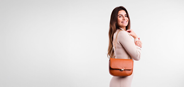 Dámská crossbody kabelka Orietta Brown