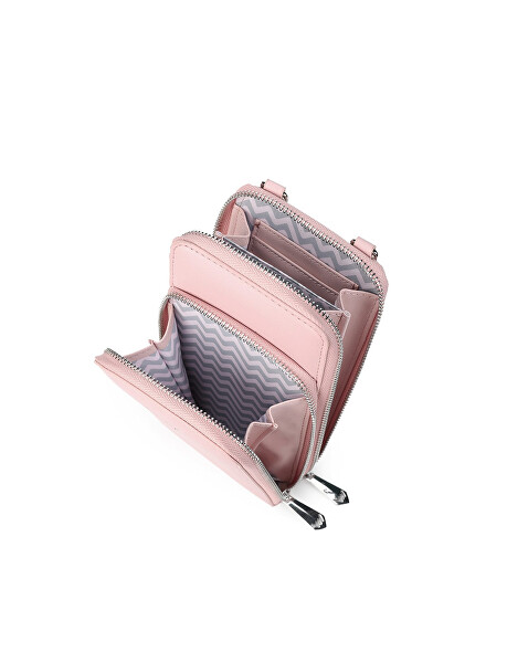 Dámská crossbody peněženka Rosia Light Pink