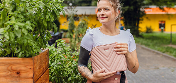 Dámská crossbody kabelka Pirett Pink