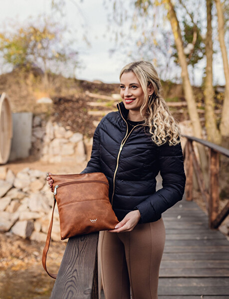 Dámská crossbody kabelka Prisco Brown