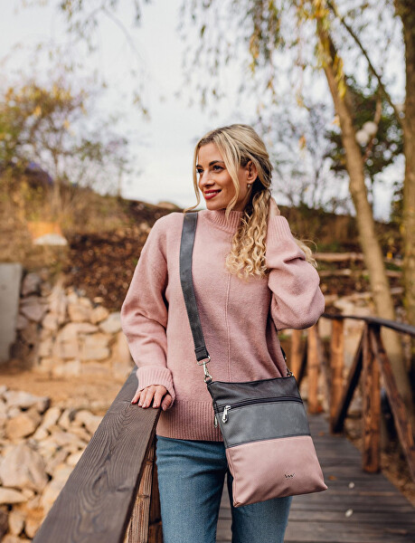 Dámská crossbody kabelka Prisco Grey